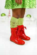 Load image into Gallery viewer, Esmeralda Spanish patent and suede boots
