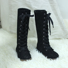 Load image into Gallery viewer, Luxe Tall Lace Boots - ready to ship
