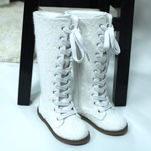 Load image into Gallery viewer, Luxe Tall Lace Boots - ready to ship
