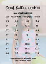 Load image into Gallery viewer, Sand Dollar Tankini - Three By The Sea Clothing
