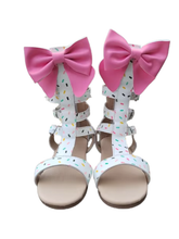 Load image into Gallery viewer, Cece's Sprinkle Gladiator Sandal pre-order
