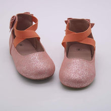 Load image into Gallery viewer, Abigale bow back ballet flats - Shimmer &amp; Glitter - Three By The Sea Clothing
