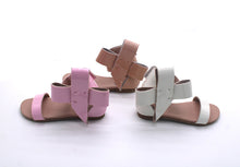 Load image into Gallery viewer, Natalie Patent Leather Bow Sandal
