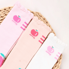Load image into Gallery viewer, Apple Knee high Socks - Three By The Sea Clothing
