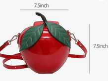 Load image into Gallery viewer, Apple purse RTS - Three By The Sea Clothing
