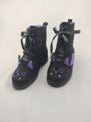 Batty suede combat boots - Three By The Sea Clothing