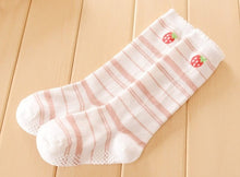 Load image into Gallery viewer, Berry Sweet Strawberry Socks - Three By The Sea Clothing
