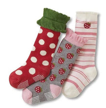 Load image into Gallery viewer, Berry Sweet Strawberry Socks - Three By The Sea Clothing
