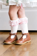 Load image into Gallery viewer, Bunny Lace Double Ruffle Socks - Three By The Sea Clothing
