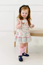 Load image into Gallery viewer, Camille Tbar - Shimmer suede - Three By The Sea Clothing
