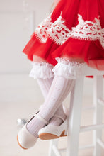 Load image into Gallery viewer, Cherie Amour Heart lace stocking - Three By The Sea Clothing
