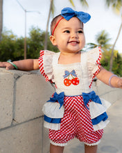 Load image into Gallery viewer, Cherry Jubilee - Romper - Three By The Sea Clothing

