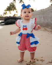 Load image into Gallery viewer, Cherry Jubilee - Romper - Three By The Sea Clothing

