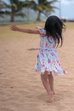Load image into Gallery viewer, Coastal Summer Smocked Dress - Three By The Sea Clothing
