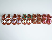 Load image into Gallery viewer, Daisy Leather Sandals - Three By The Sea Clothing
