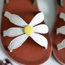 Load image into Gallery viewer, Daisy Leather Sandals - Three By The Sea Clothing
