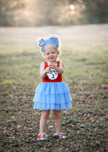 Load image into Gallery viewer, Double Trouble Dress (Cats, Hats &amp; Chaos) - Three By The Sea Clothing
