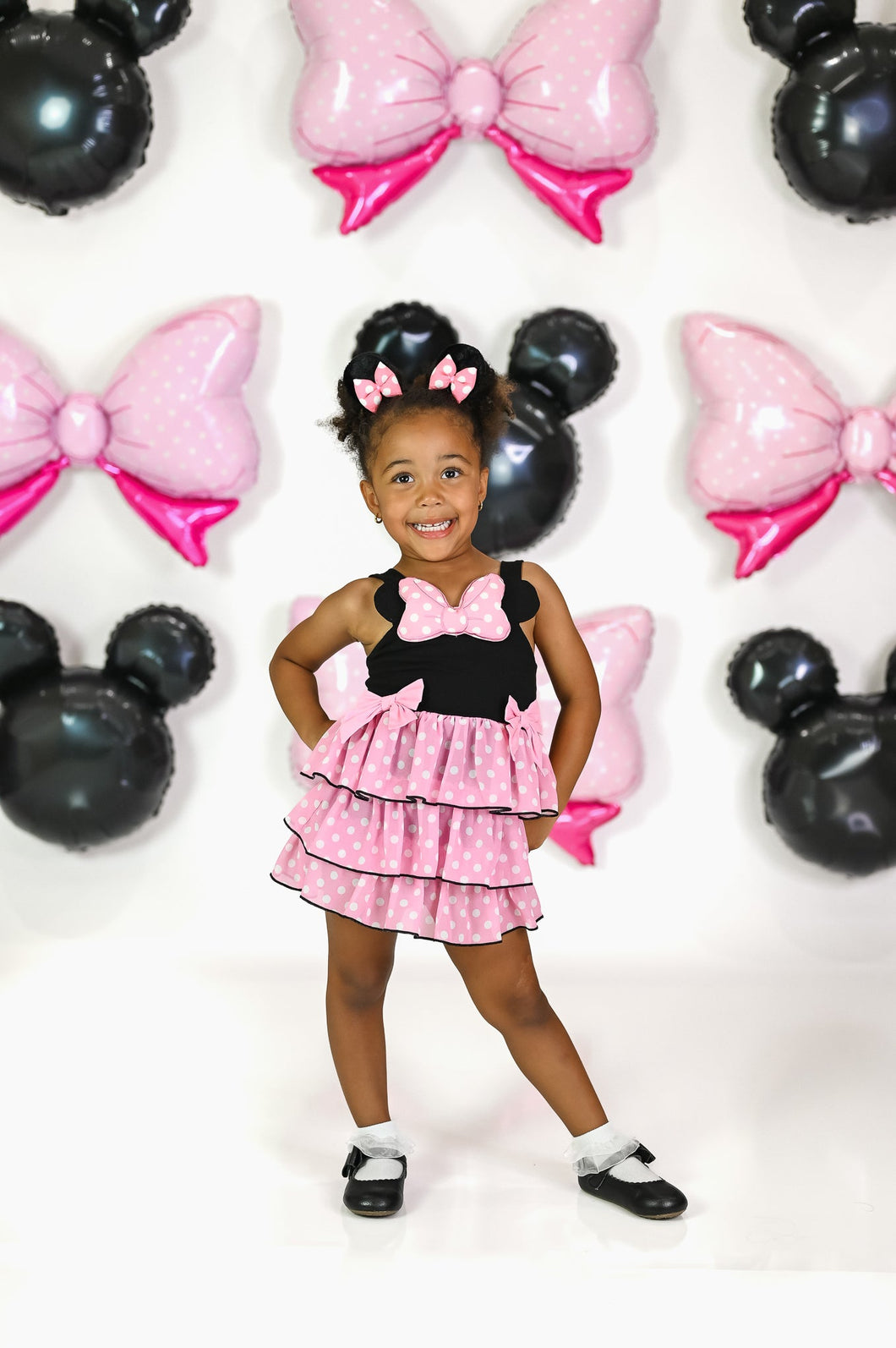Fab - Bow - Lous Romper Pink - Three By The Sea Clothing