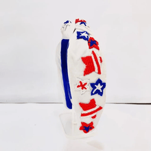 Load image into Gallery viewer, Handcrafted Beaded headband - Three By The Sea Clothing
