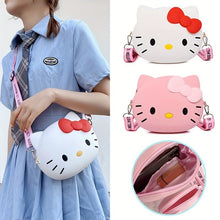 Load image into Gallery viewer, HK Kitty silicone bag purse - Three By The Sea Clothing
