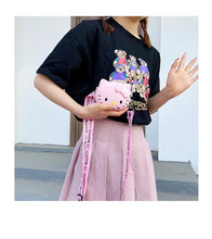 Load image into Gallery viewer, HK Kitty silicone bag purse - Three By The Sea Clothing
