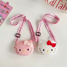 Load image into Gallery viewer, HK Kitty silicone bag purse - Three By The Sea Clothing
