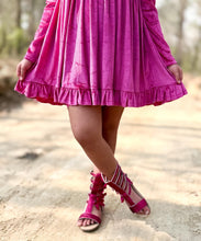 Load image into Gallery viewer, JoJo Bow Glitter Gladiators - Three By The Sea Clothing
