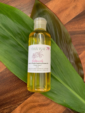 Kukui & Pikake Foaming Shower Oil - Three By The Sea Clothing