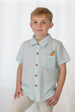Load image into Gallery viewer, Loppsie Shirt - Mint Blue - Three By The Sea Clothing

