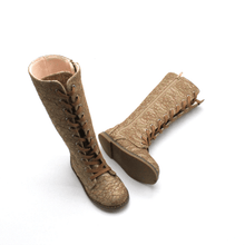 Load image into Gallery viewer, Luxe Lace Tall Boots pre - order - Three By The Sea Clothing
