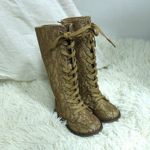 Load image into Gallery viewer, Luxe Lace Tall Boots pre - order - Three By The Sea Clothing
