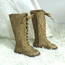 Load image into Gallery viewer, Luxe Lace Tall Boots pre - order - Three By The Sea Clothing
