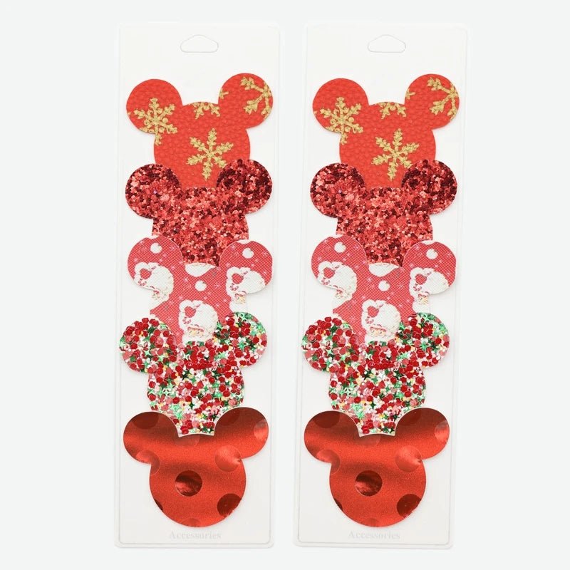 Magical Mouse head hair clips set of 5 - Three By The Sea Clothing