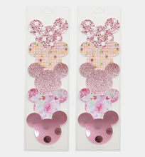 Load image into Gallery viewer, Magical Mouse head hair clips set of 5 - Three By The Sea Clothing
