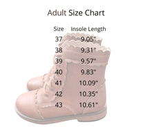 Load image into Gallery viewer, Maple lace scalloped boots - Three By The Sea Clothing
