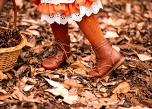Load image into Gallery viewer, Maple lace scalloped boots PRE-ORDER - Three By The Sea Clothing
