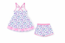 Load image into Gallery viewer, Mermaid Kitty - Scalloped Playset - Three By The Sea Clothing
