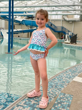 Load image into Gallery viewer, Mermaid Kitty - Tankini - Three By The Sea Clothing
