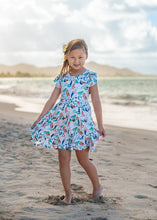 Load image into Gallery viewer, Mermaid Lagoon - Bamboo Dress - Three By The Sea Clothing

