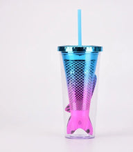 Load image into Gallery viewer, Mermaid tumbler - Three By The Sea Clothing
