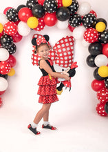 Load image into Gallery viewer, Millie sneakers - Magical Mouse and solid Black - Three By The Sea Clothing
