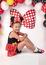 Load image into Gallery viewer, Millie sneakers - Magical Mouse and solid Black - Three By The Sea Clothing
