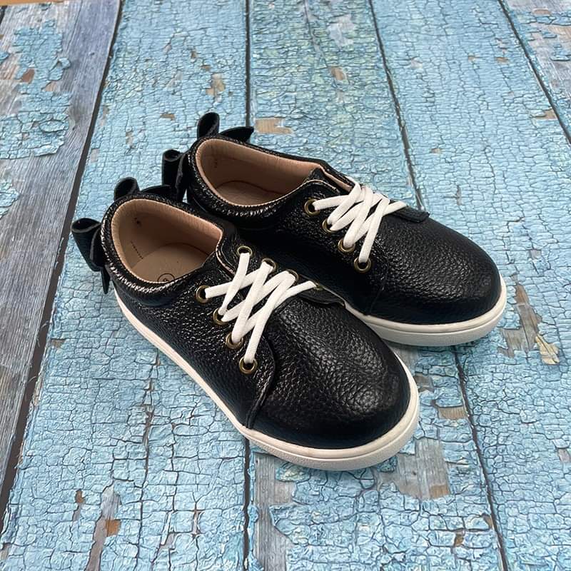 Millie sneakers - Magical Mouse and solid Black - Three By The Sea Clothing