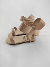 Load image into Gallery viewer, Natalie Patent Leather Bow Sandal - ready to ship - Three By The Sea Clothing
