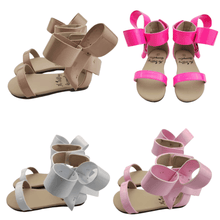 Load image into Gallery viewer, Natalie Patent Leather Bow Sandal - ready to ship - Three By The Sea Clothing
