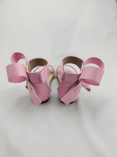 Load image into Gallery viewer, Natalie Patent Leather Bow Sandal - ready to ship - Three By The Sea Clothing
