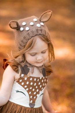 Oh deer bonnet - Three By The Sea Clothing