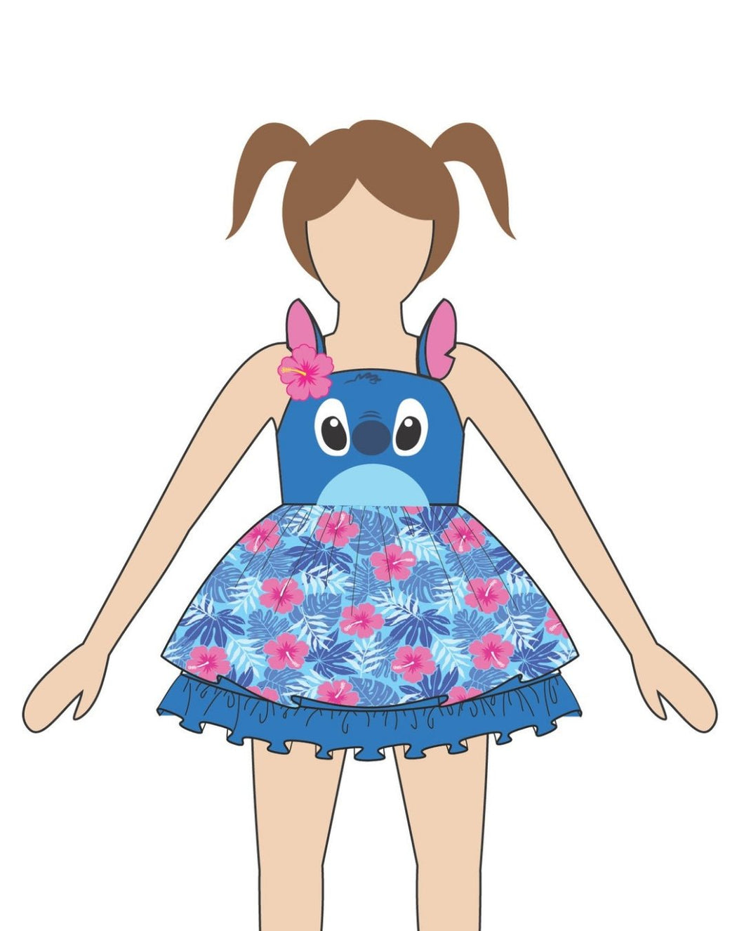 Ohana Experiment Dress - Three By The Sea Clothing