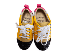 Load image into Gallery viewer, Pencil me in canvas shoes pre order - Three By The Sea Clothing
