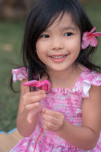 Load image into Gallery viewer, Pink Lei Smocked Dress - Three By The Sea Clothing

